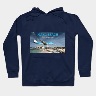 Landing in Sint Maarten Hoodie